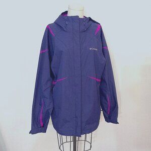 COLUMBIA Interchange hooded weatherproof Jacket NWOT Size L